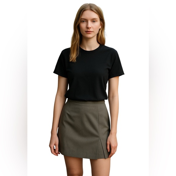 Pretty Gray Merona Skirt, size 12, EUC - Picture 7 of 9